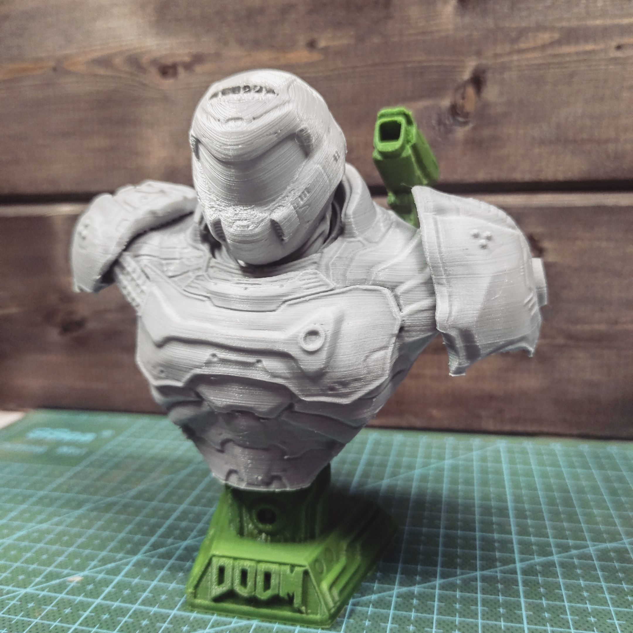 Doom Slayer Bust