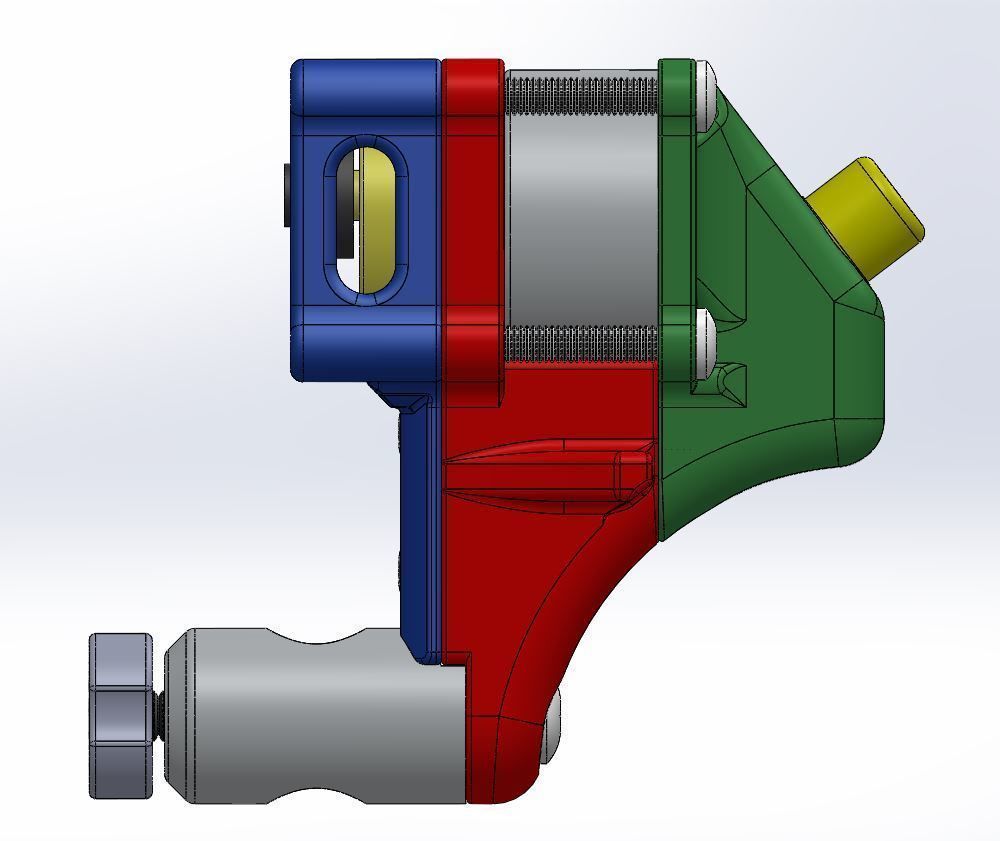 3d printed rotary tattoo machine 3D model 3D printable CGTrader