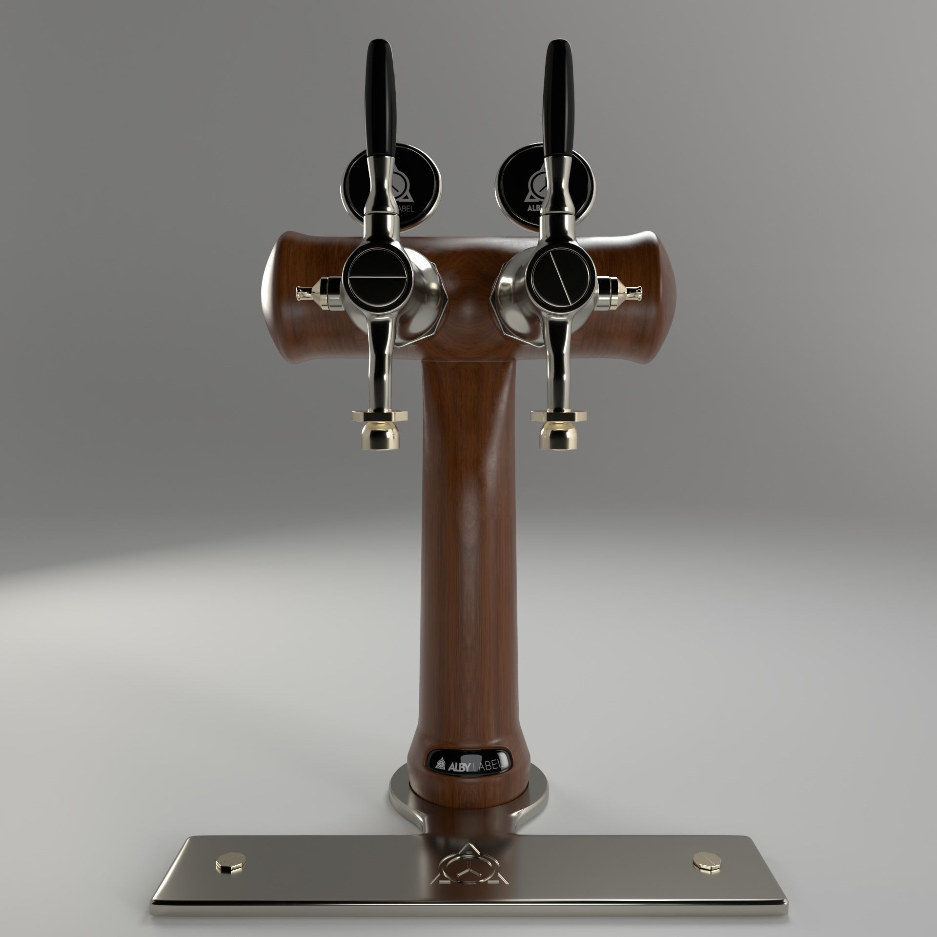 BEER TAP MODEL 3D model CGTrader