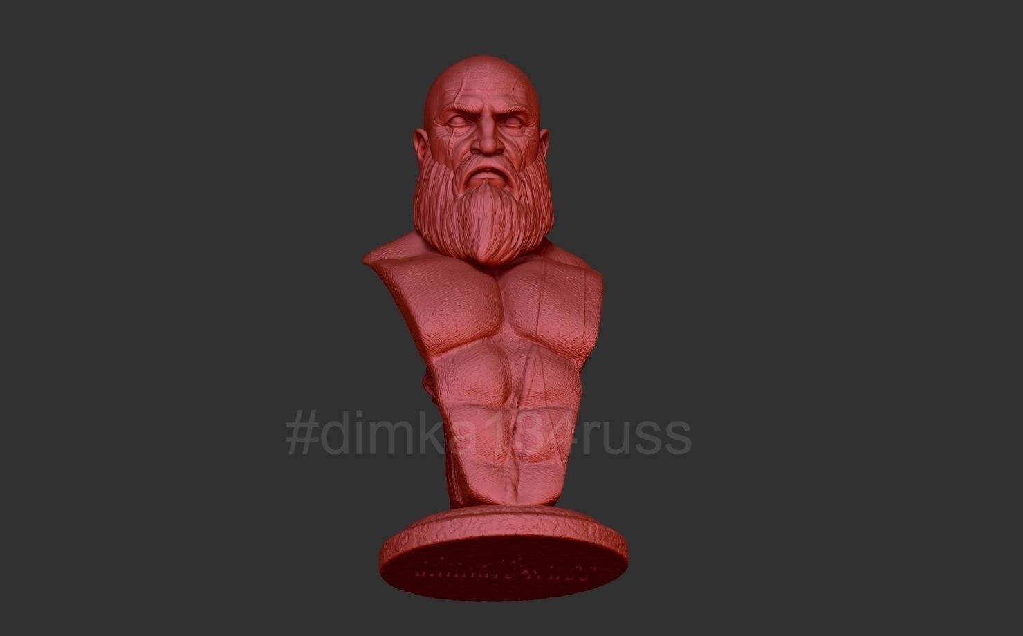 god of war 3D model 3D printable | CGTrader