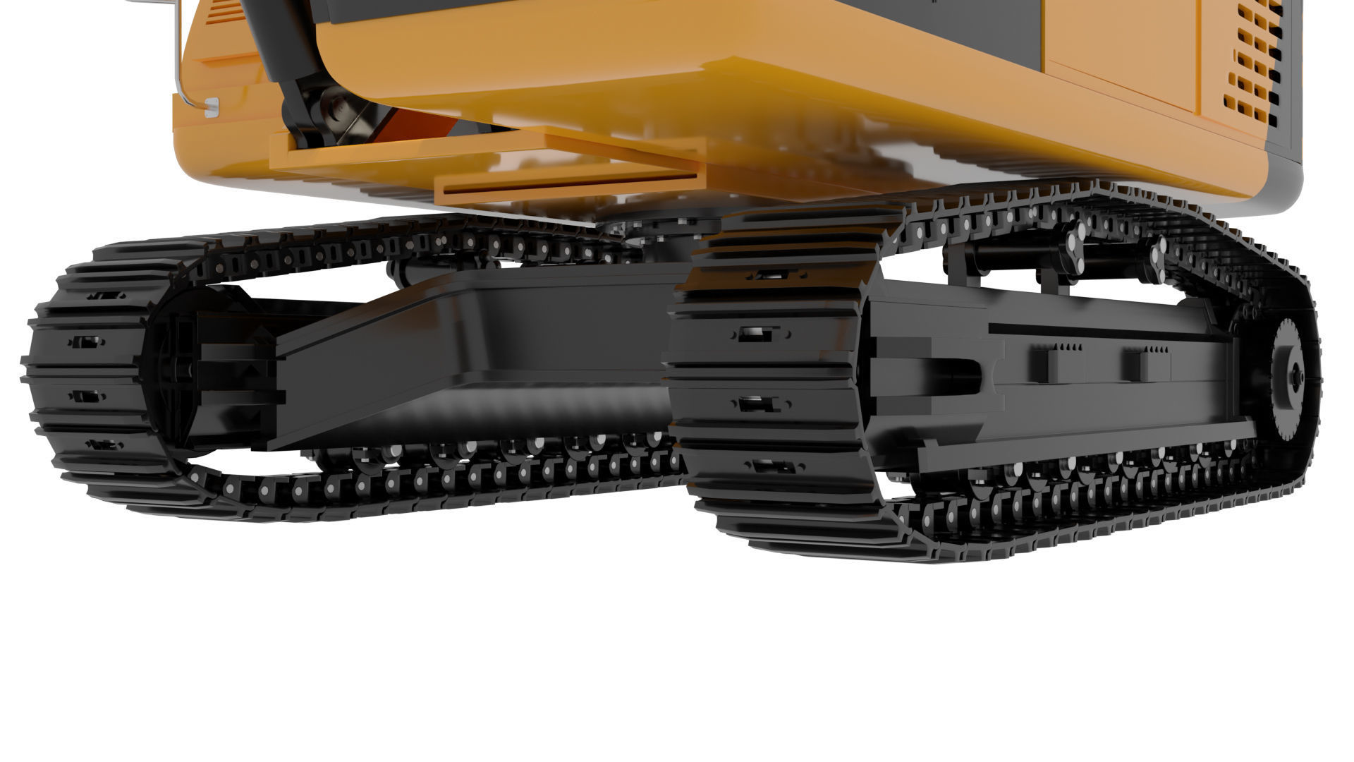 JCB js205 sc lc hydraulic excavator 3D model | CGTrader