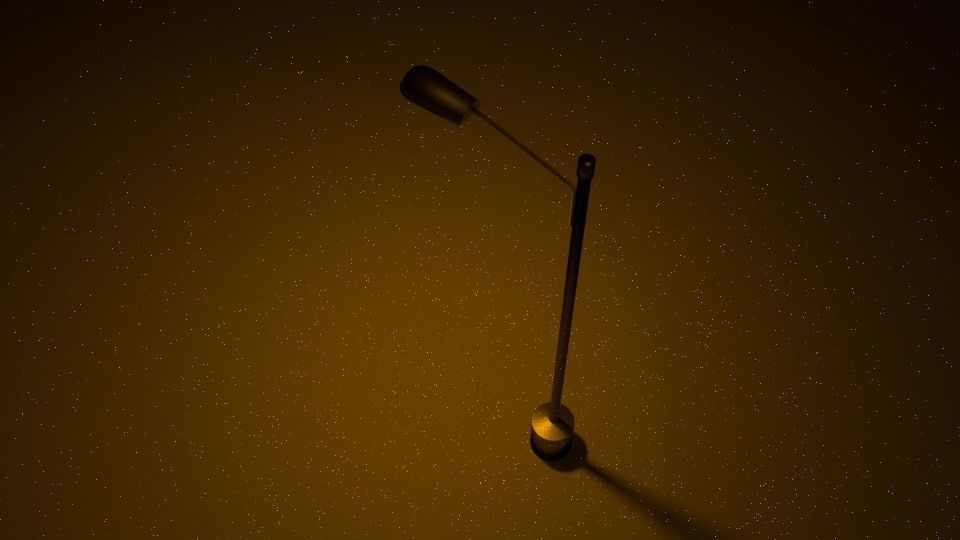 Roadlight 3d Model with light 3D model