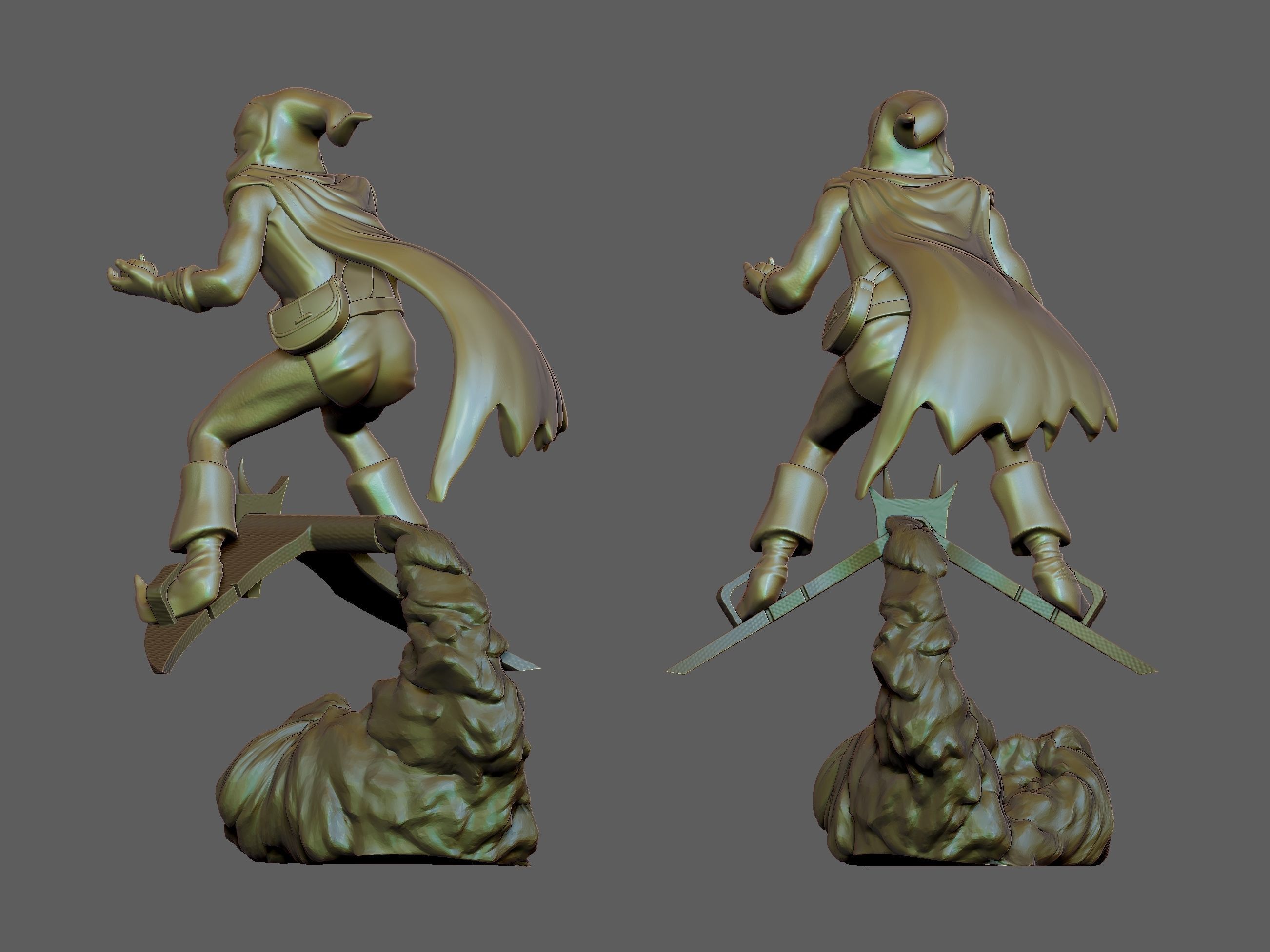 green goblin from Marvel Comics - 3 stl files 3D model 3D printable ...