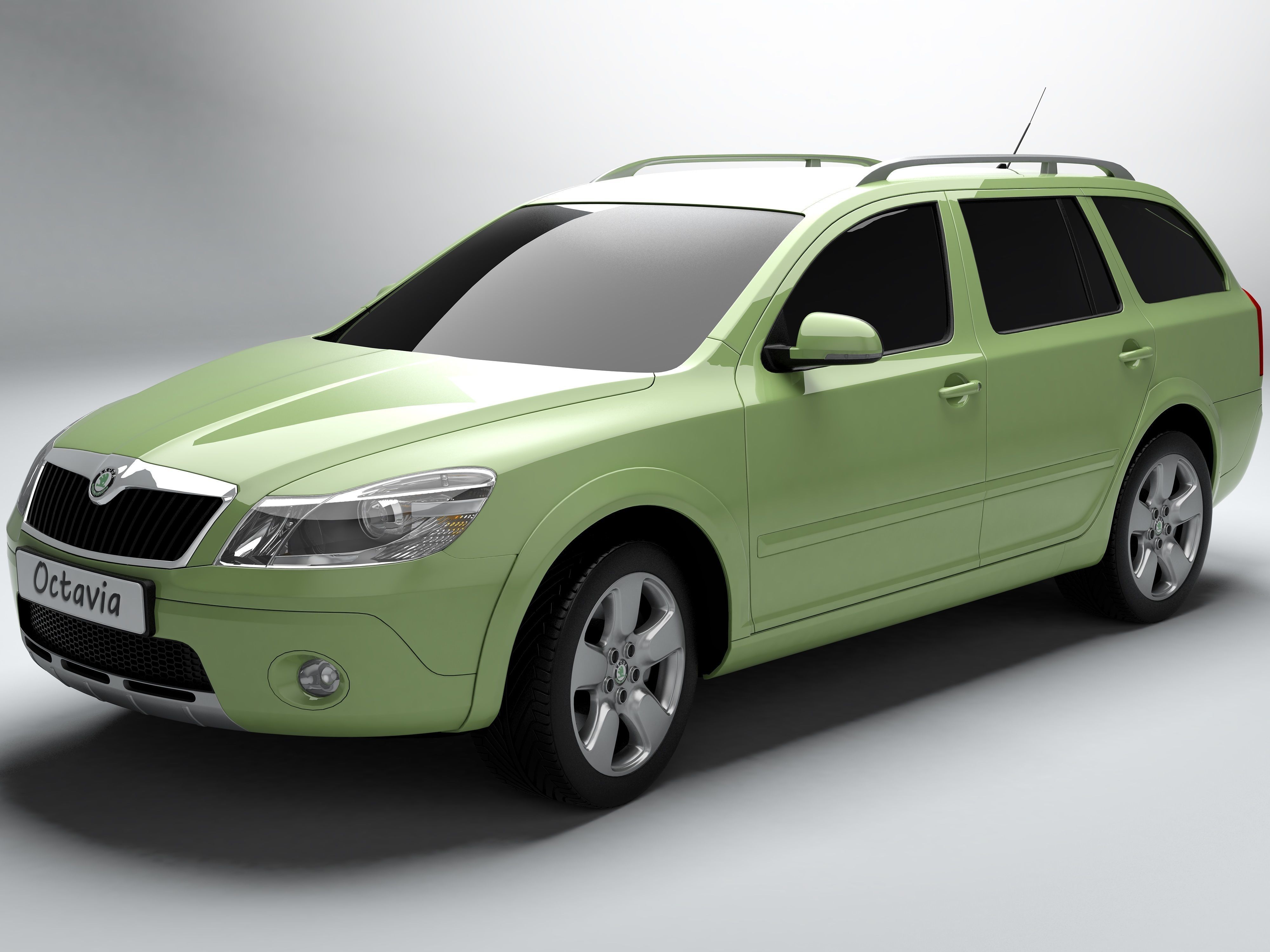 Skoda Octavia Scout 3D model