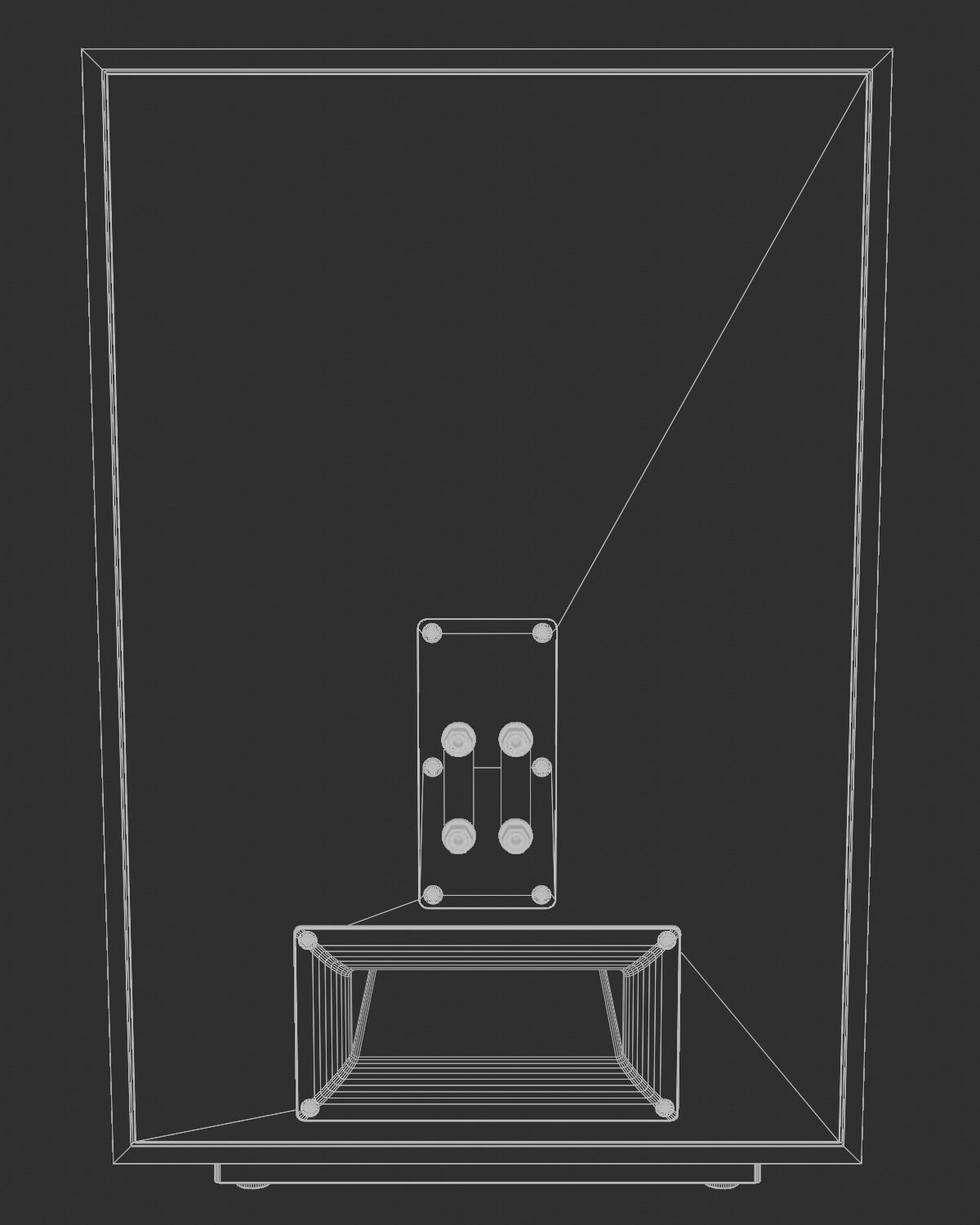 KLIPSCH Heresy IV Floorstanding Speaker with Stand PBR 3D model CGTrader