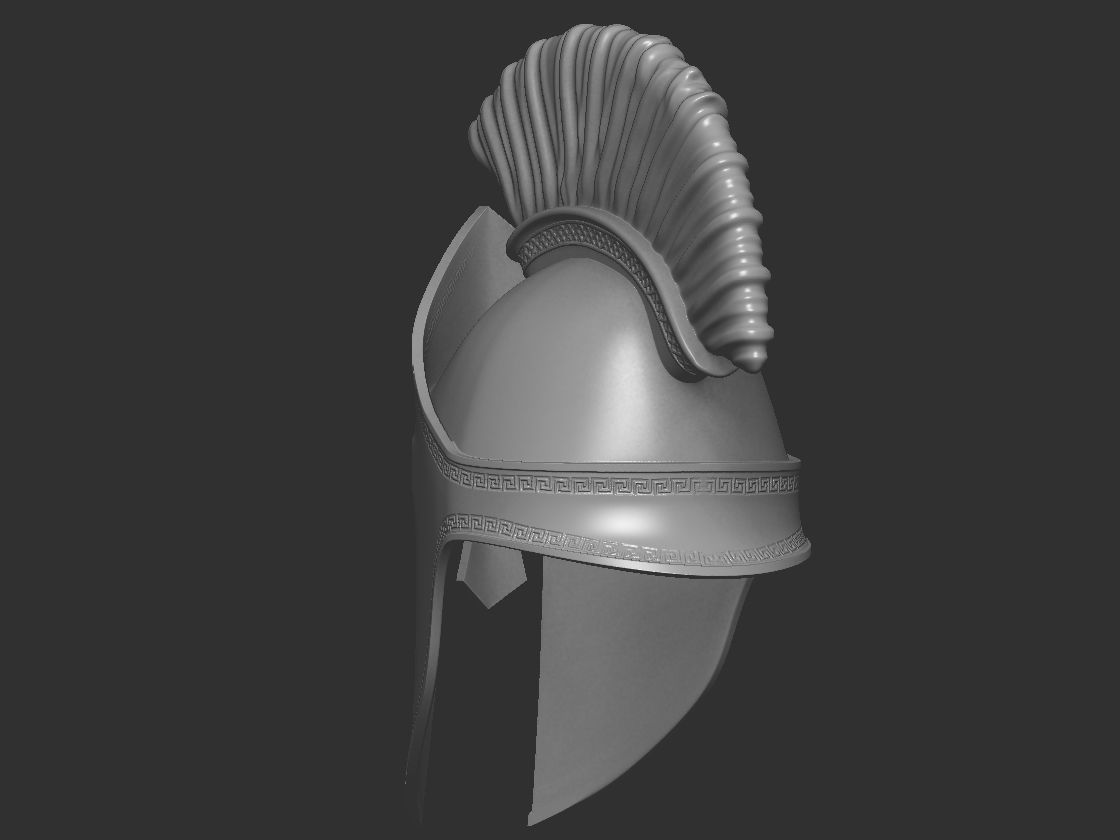 spartan helmet-print 3d-stl-cosplay 3D model 3D printable | CGTrader