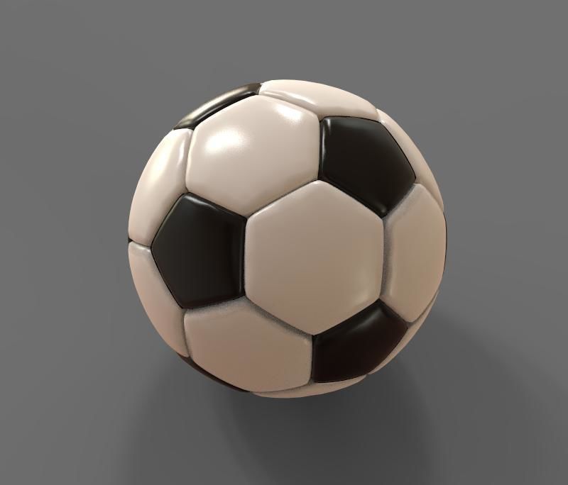 Footbal Ball 3D model