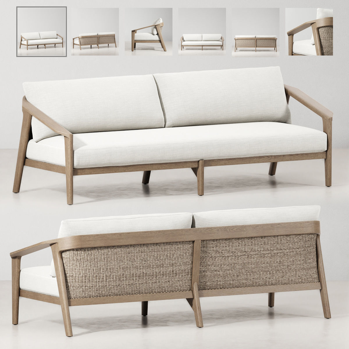 MALTA TEAK SOFA