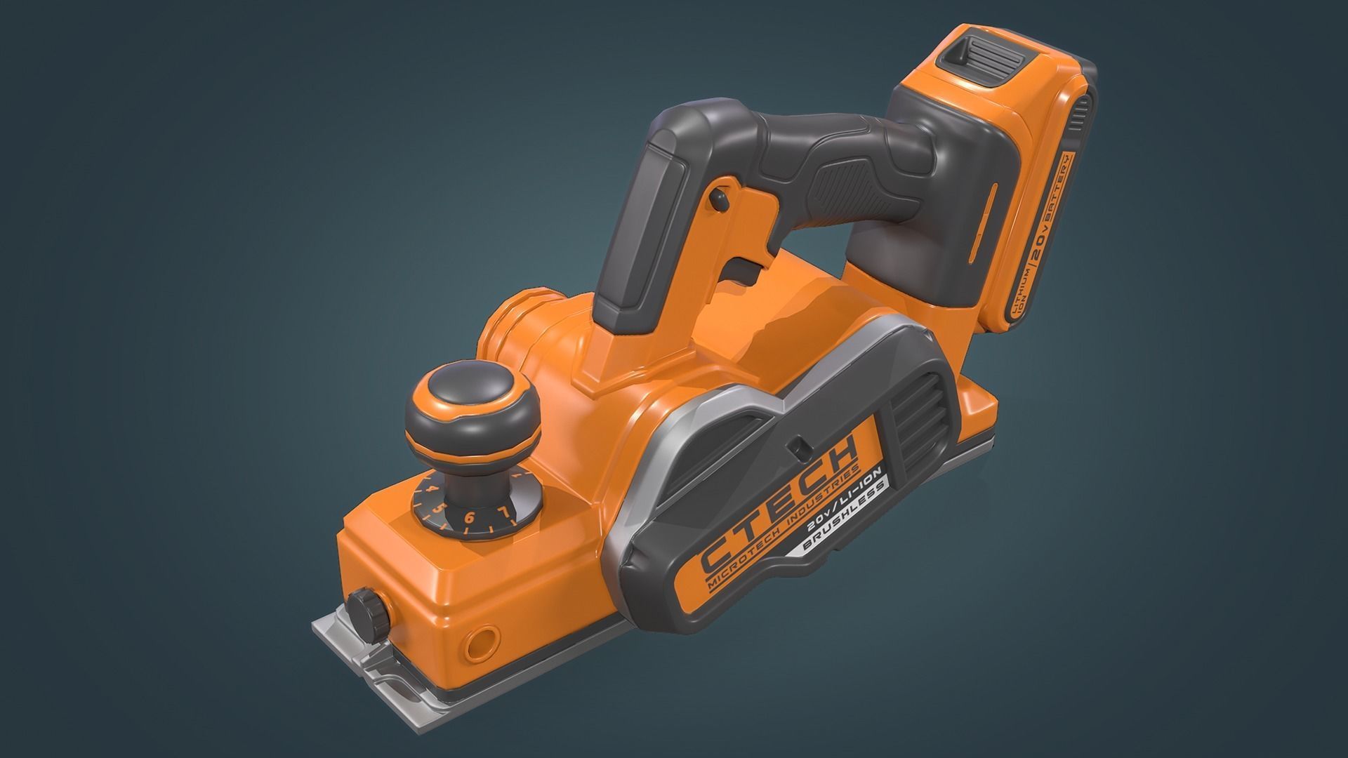3D model Hand Held Planer VR / AR / lowpoly CGTrader