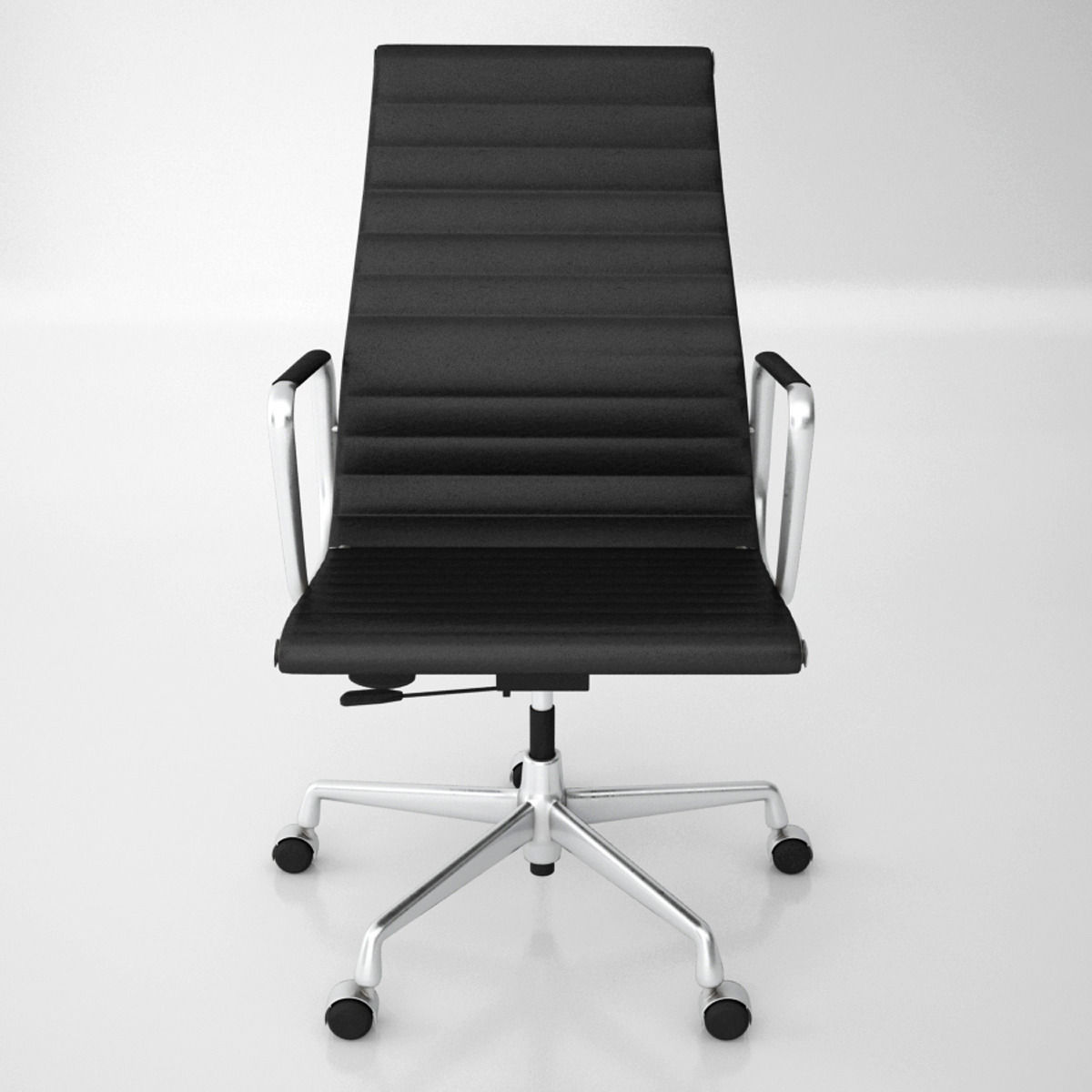 Vitra Aluminium Office Chair EA 119 3D Model MAX OBJ FBX