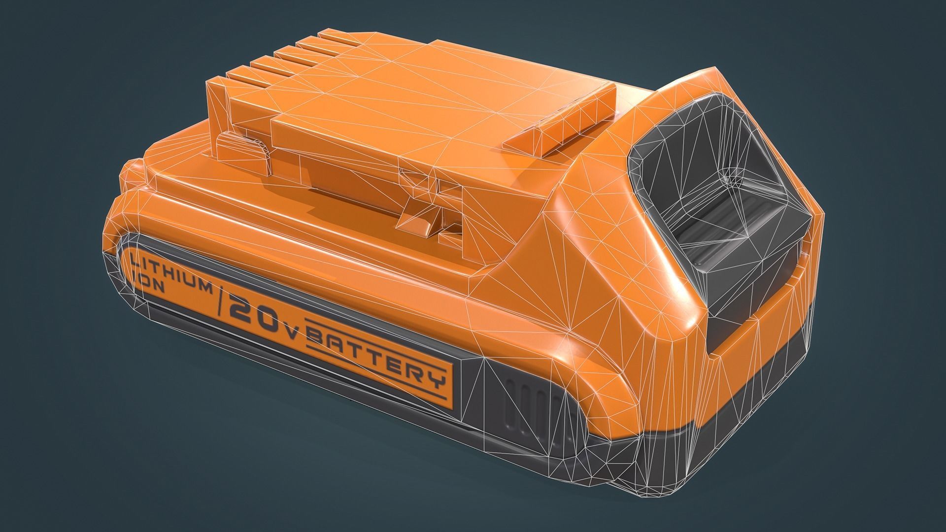 3D model Battery Charging Station VR / AR / lowpoly CGTrader