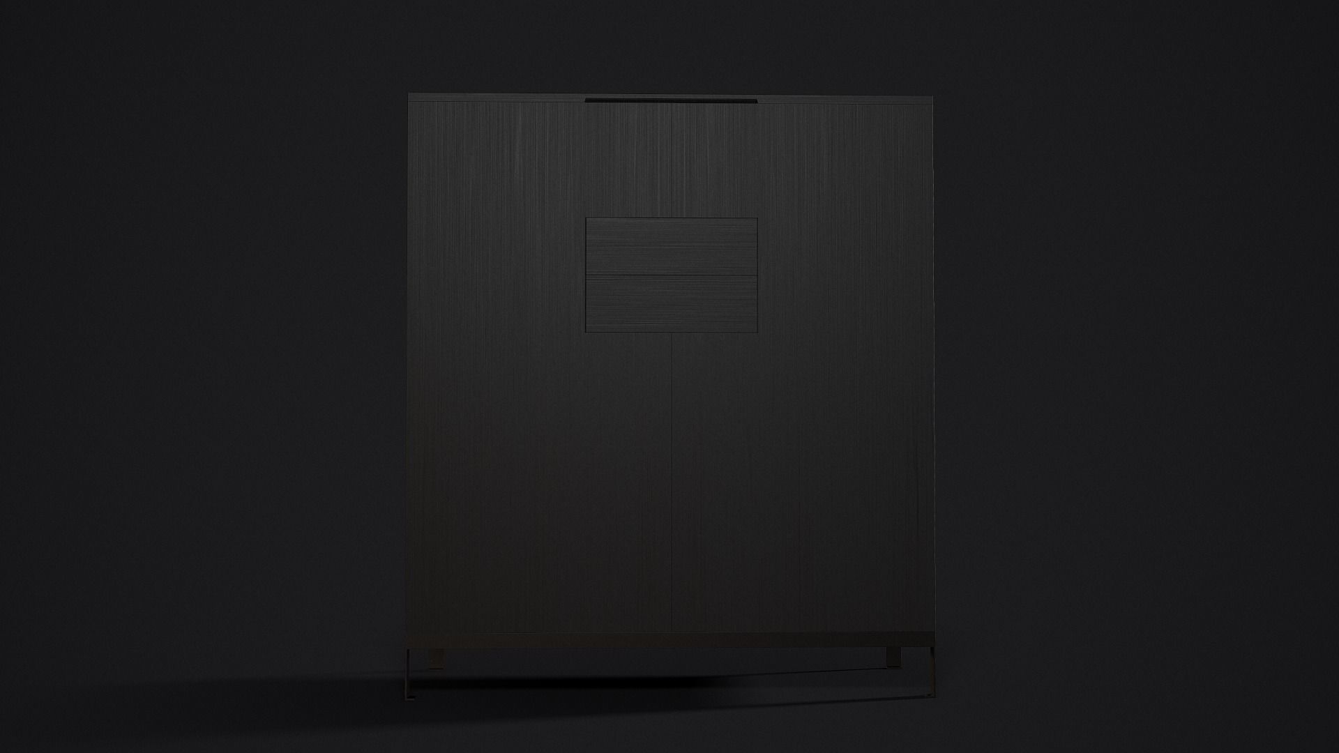 Cupboard Low-poly 3D model