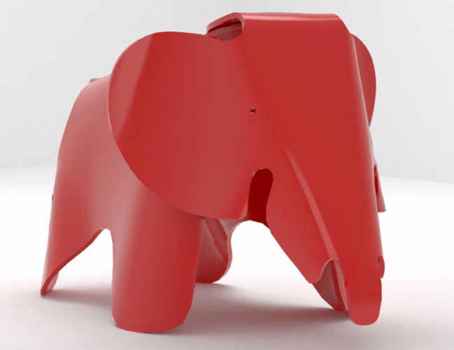 Vitra elephant Eams 3D model