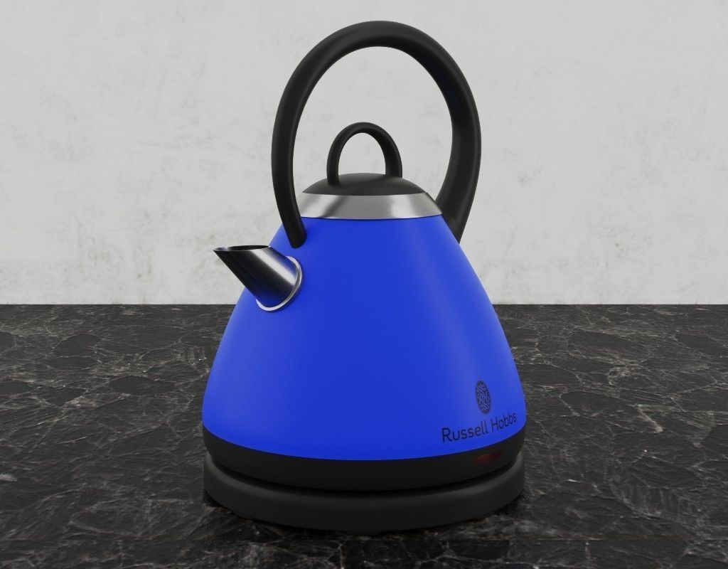 Russell Hobbs heritage kettle 3D model 3D model CGTrader