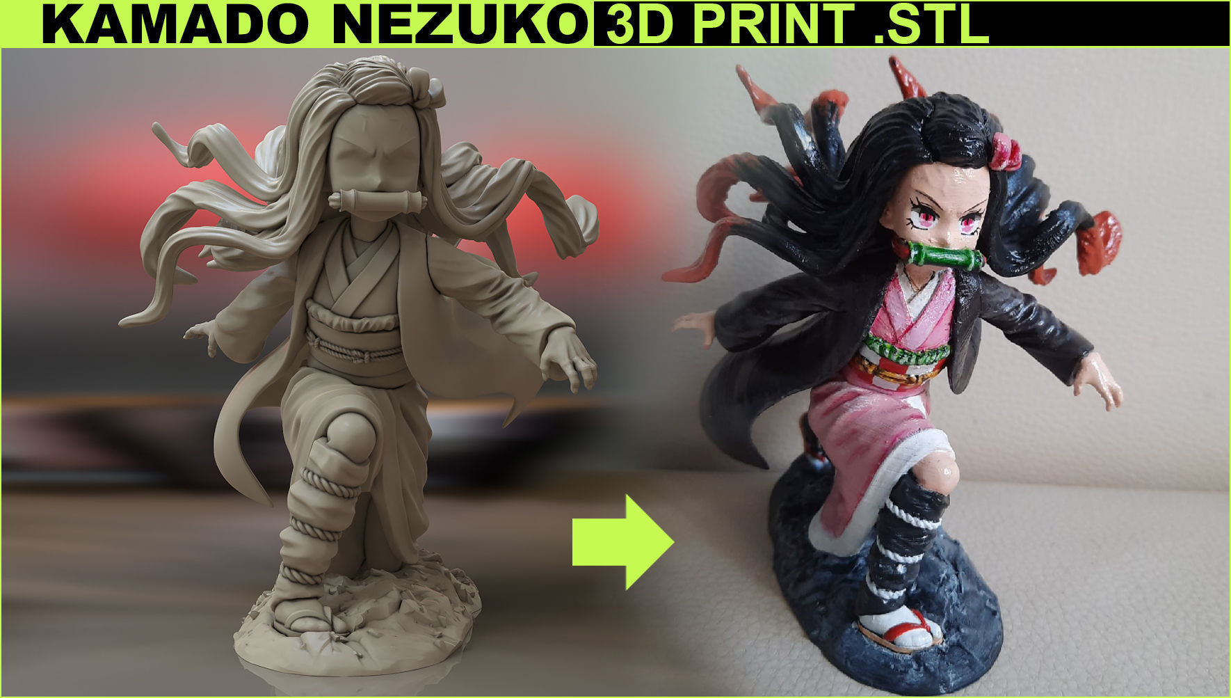 Kamado Nezuko 3D printable model | CGTrader