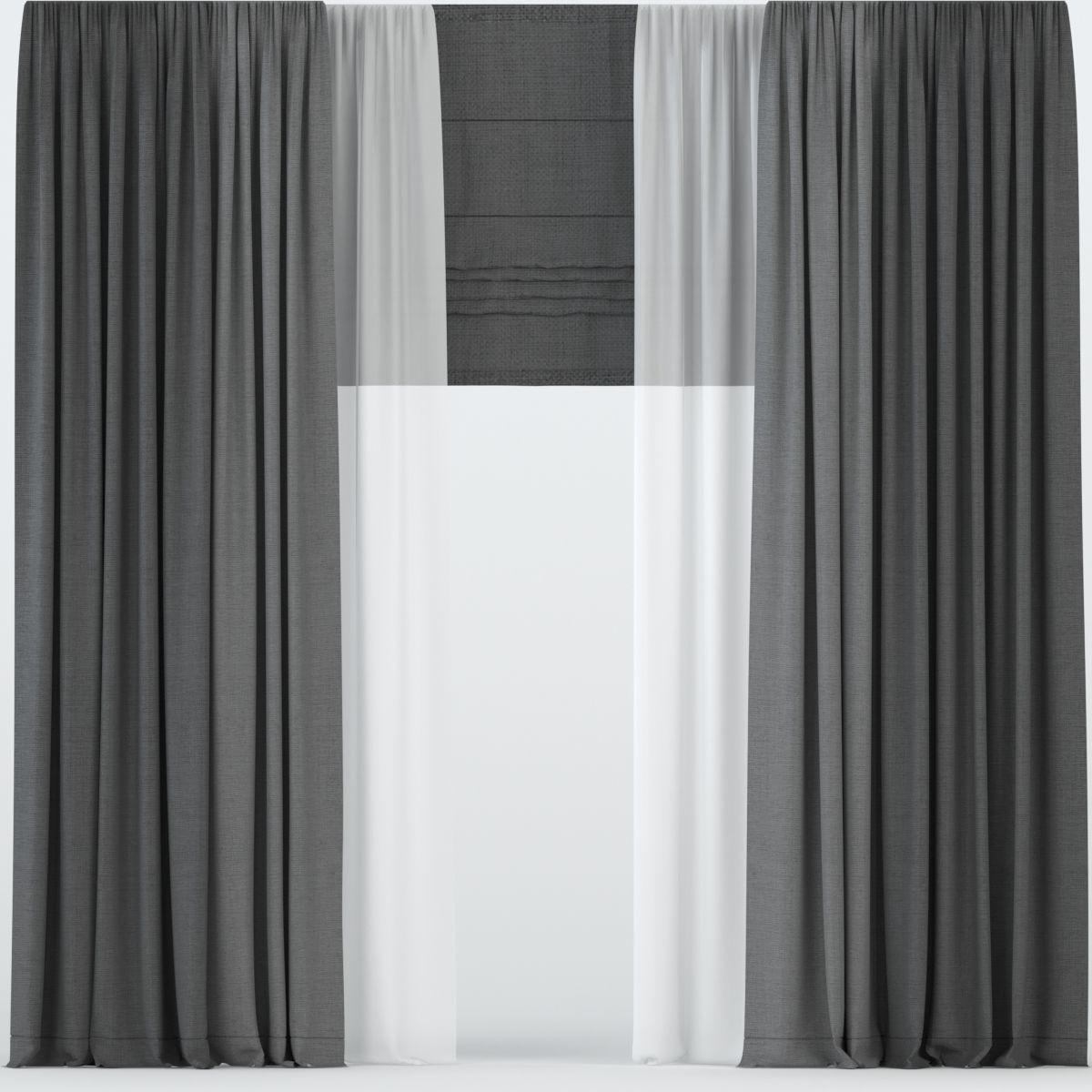 Curtains 71 3D model