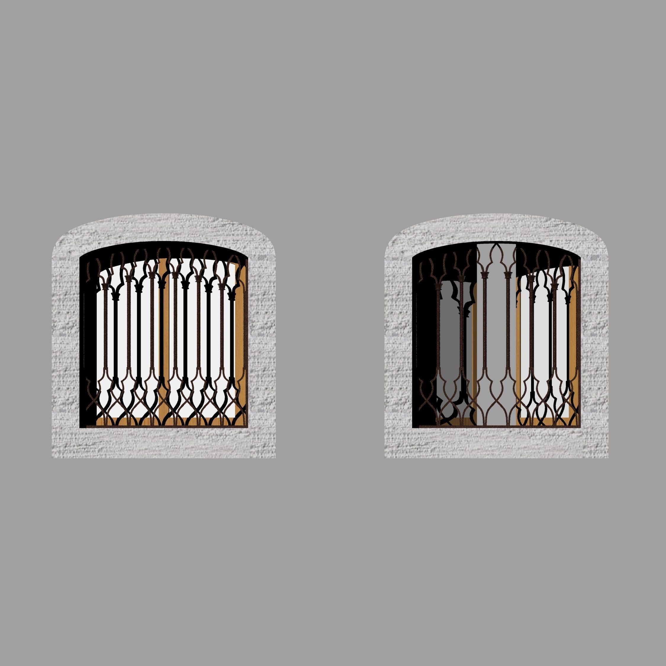 old window free 3D model CGTrader