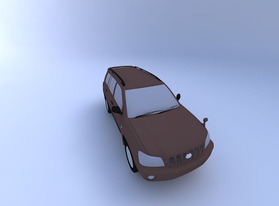 Toyota Kluger 2001 3D model