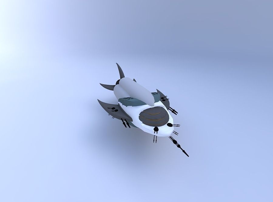 Spaceship 3D model