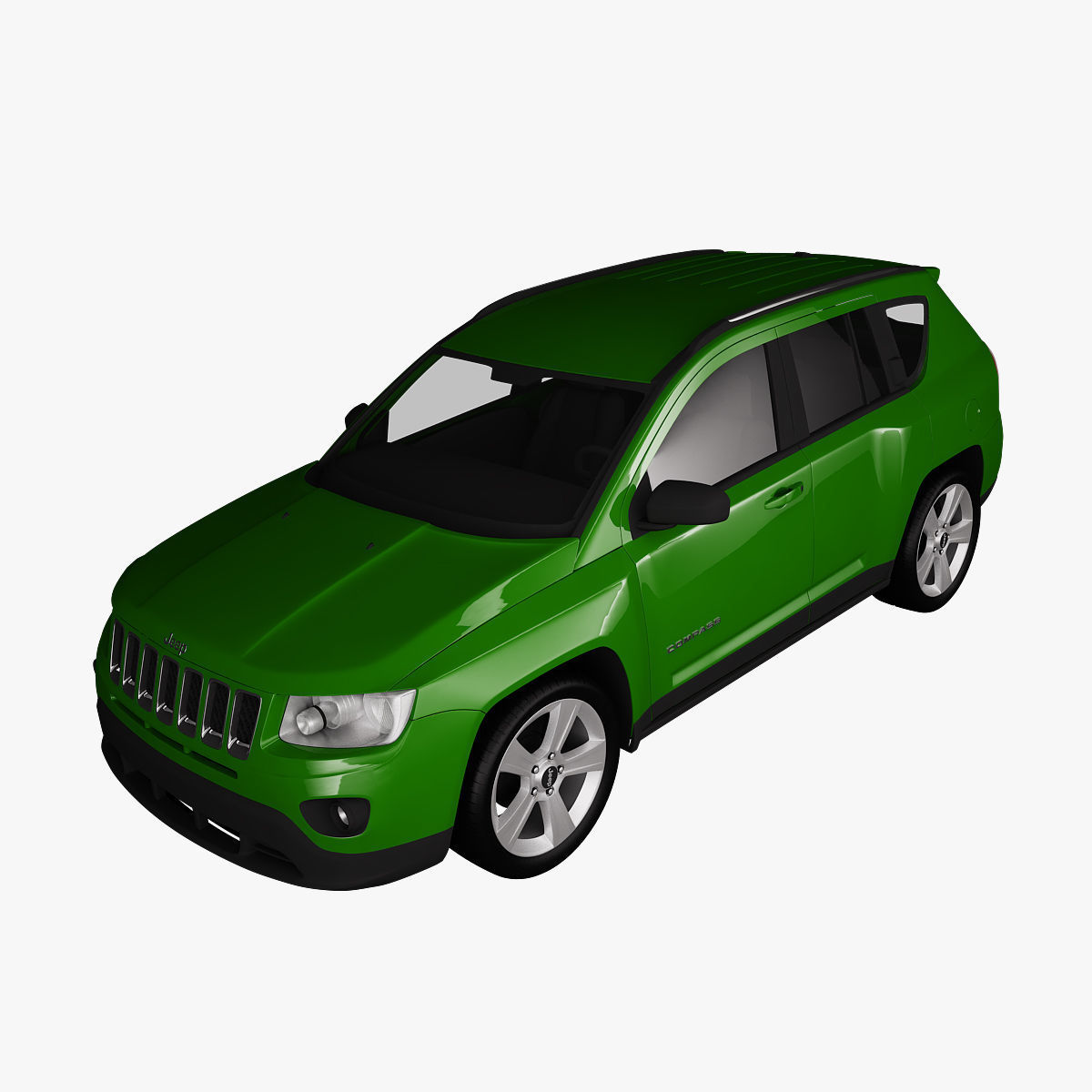 Jeep Compass 2012 3D model CGTrader