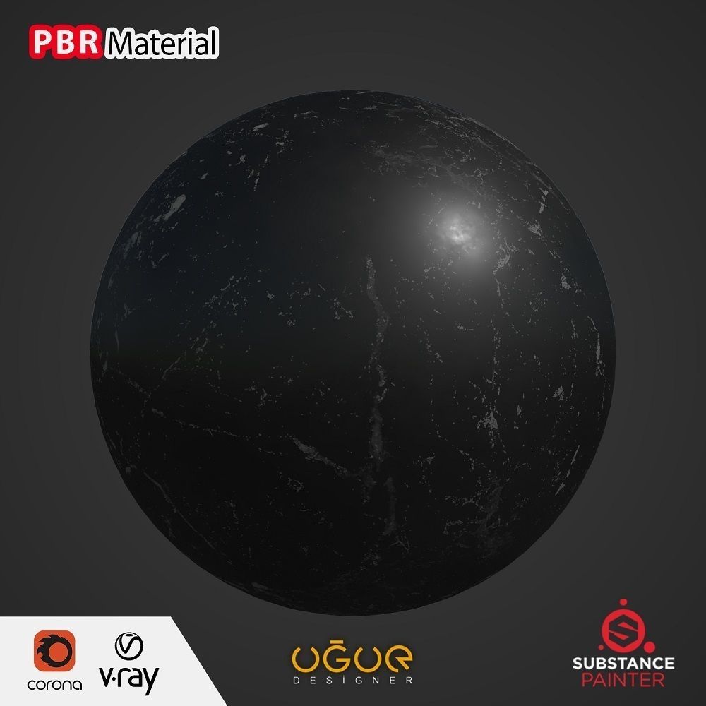 Marble PBR Material Texture | CGTrader