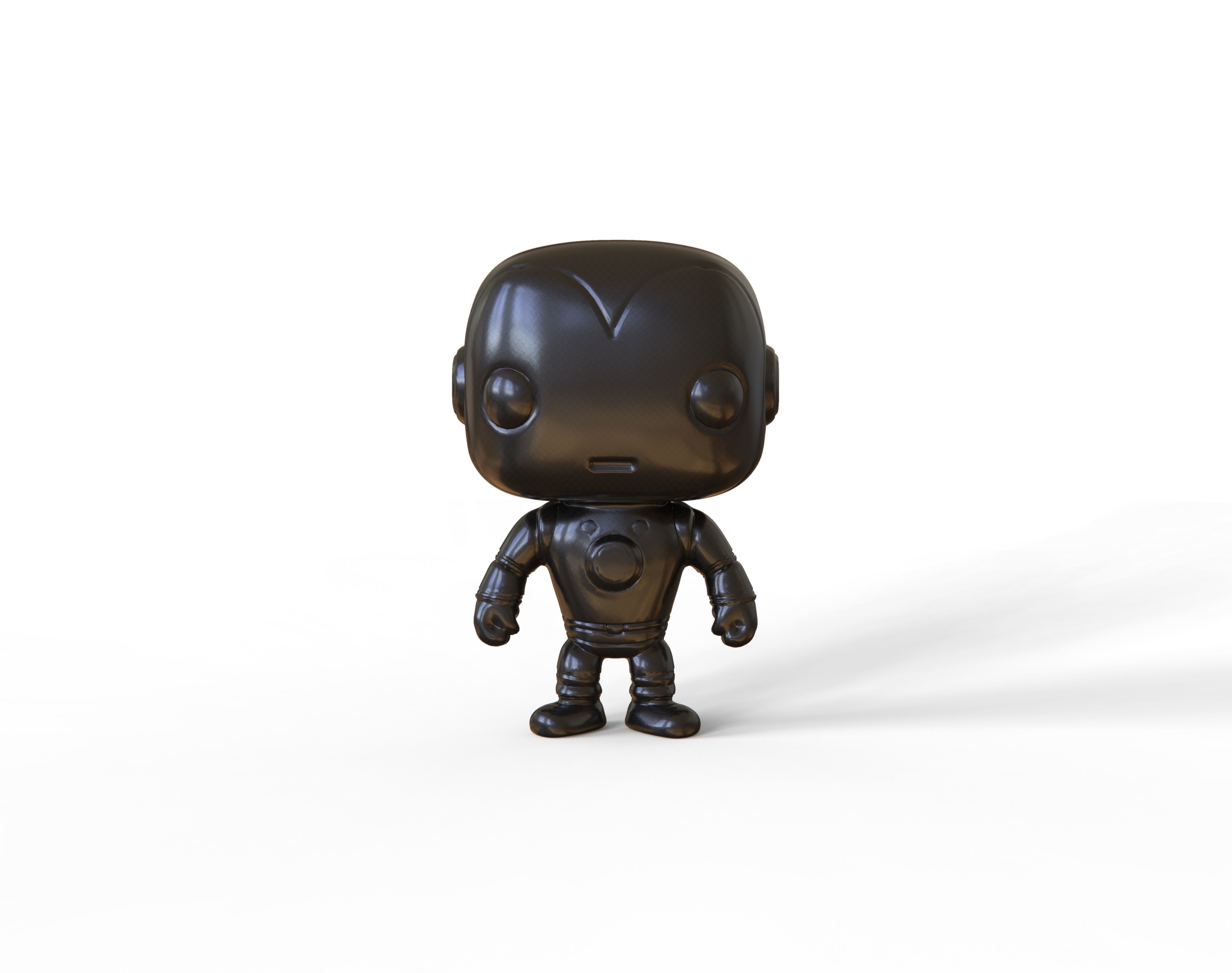 Funko Pop Printable And Molding Toy 3D Model CGTrader