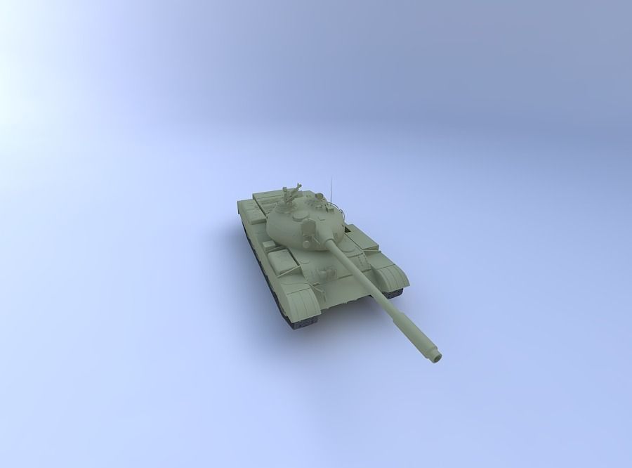 3d Model Tr 580 Tank Cgtrader