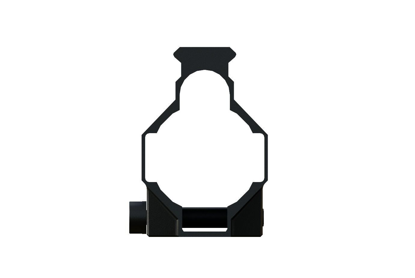 3D model MI-HK416-MR556 Handguard M-LOK Compatible Carbine VR / AR ...
