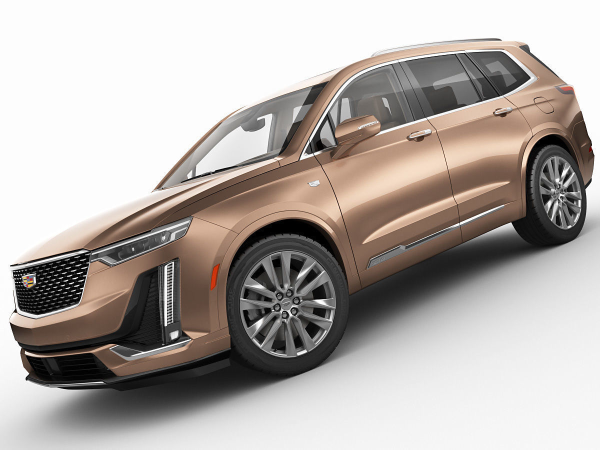 Cadillac XT6 3D model CGTrader