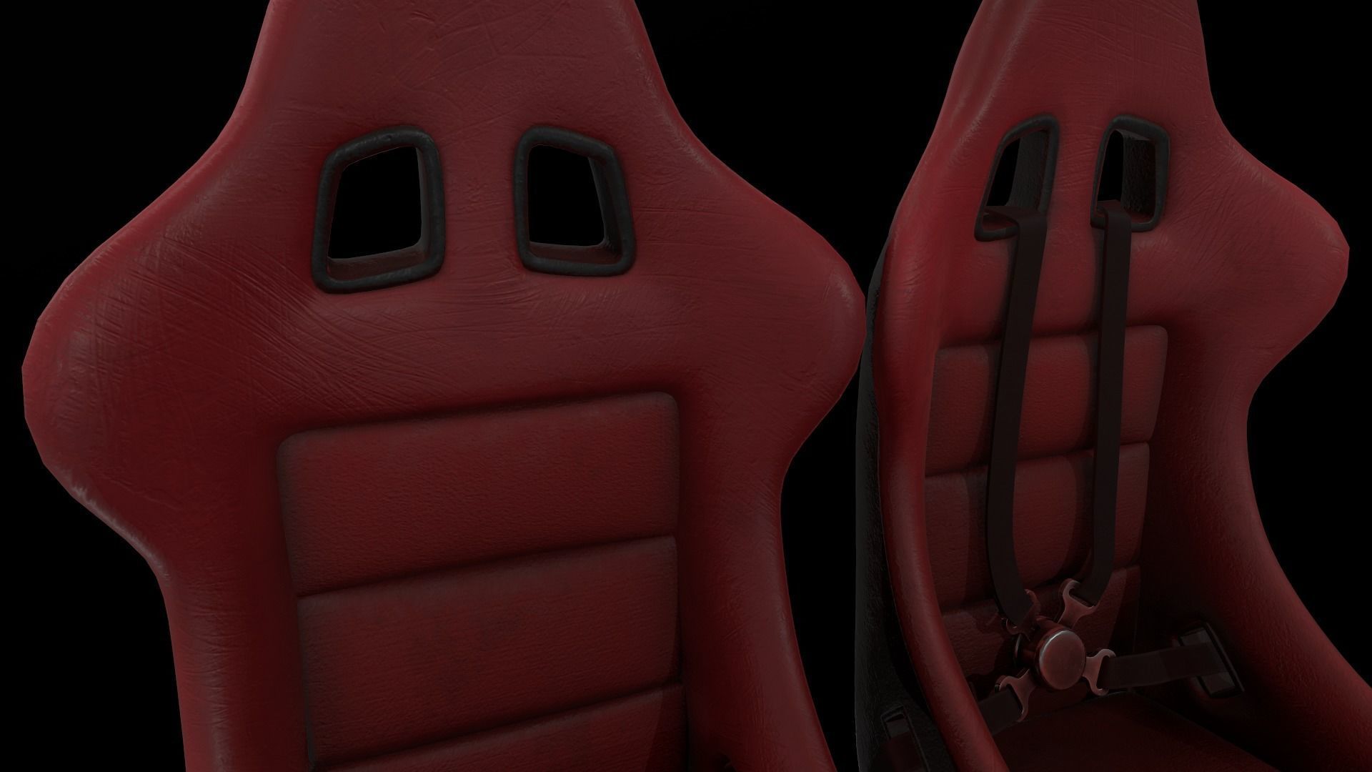 Racing bucket 3D model | CGTrader