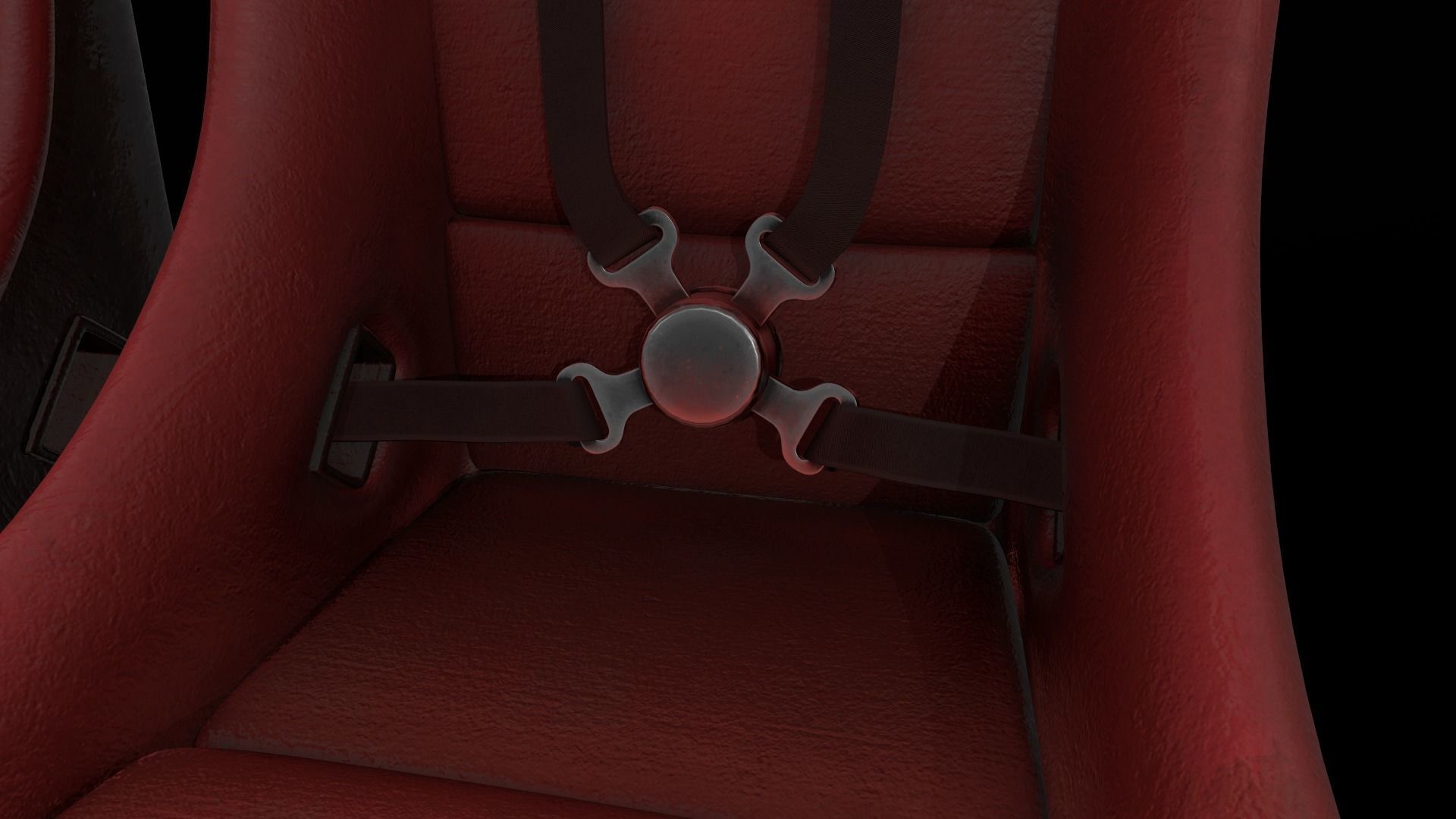 Racing bucket 3D model | CGTrader