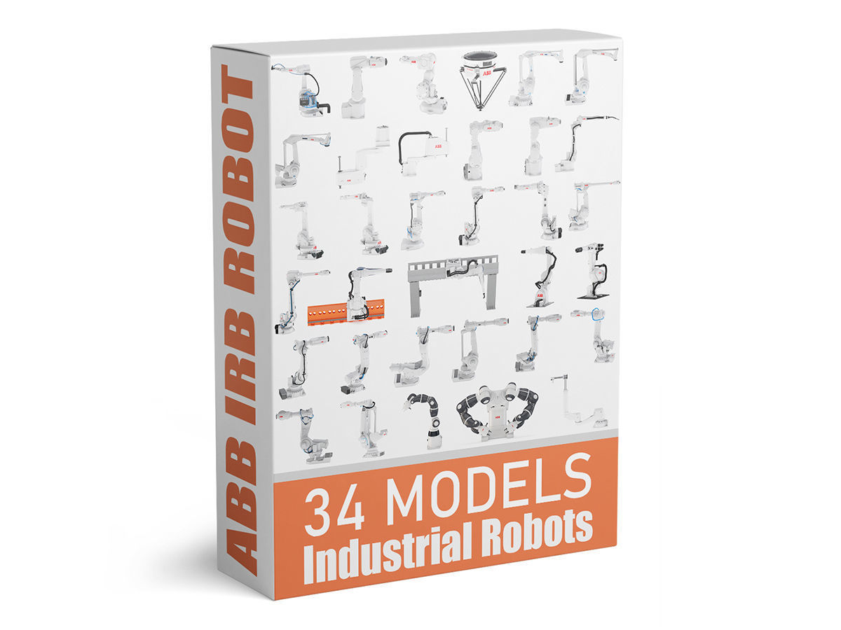 34 ABB Industrial Robots Collection