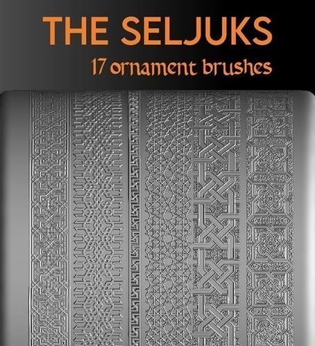 The Seljuks Ornament Zbrush 18 ZBP-brush 3D model