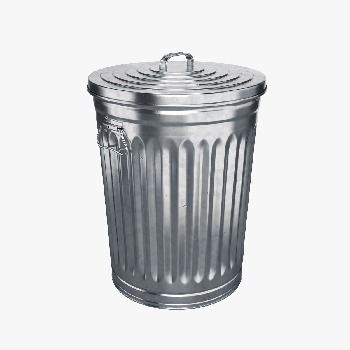 Garbage can 3D model CGTrader