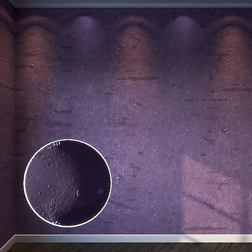 Decorative Stucco 213 - 8K Shader 3D model