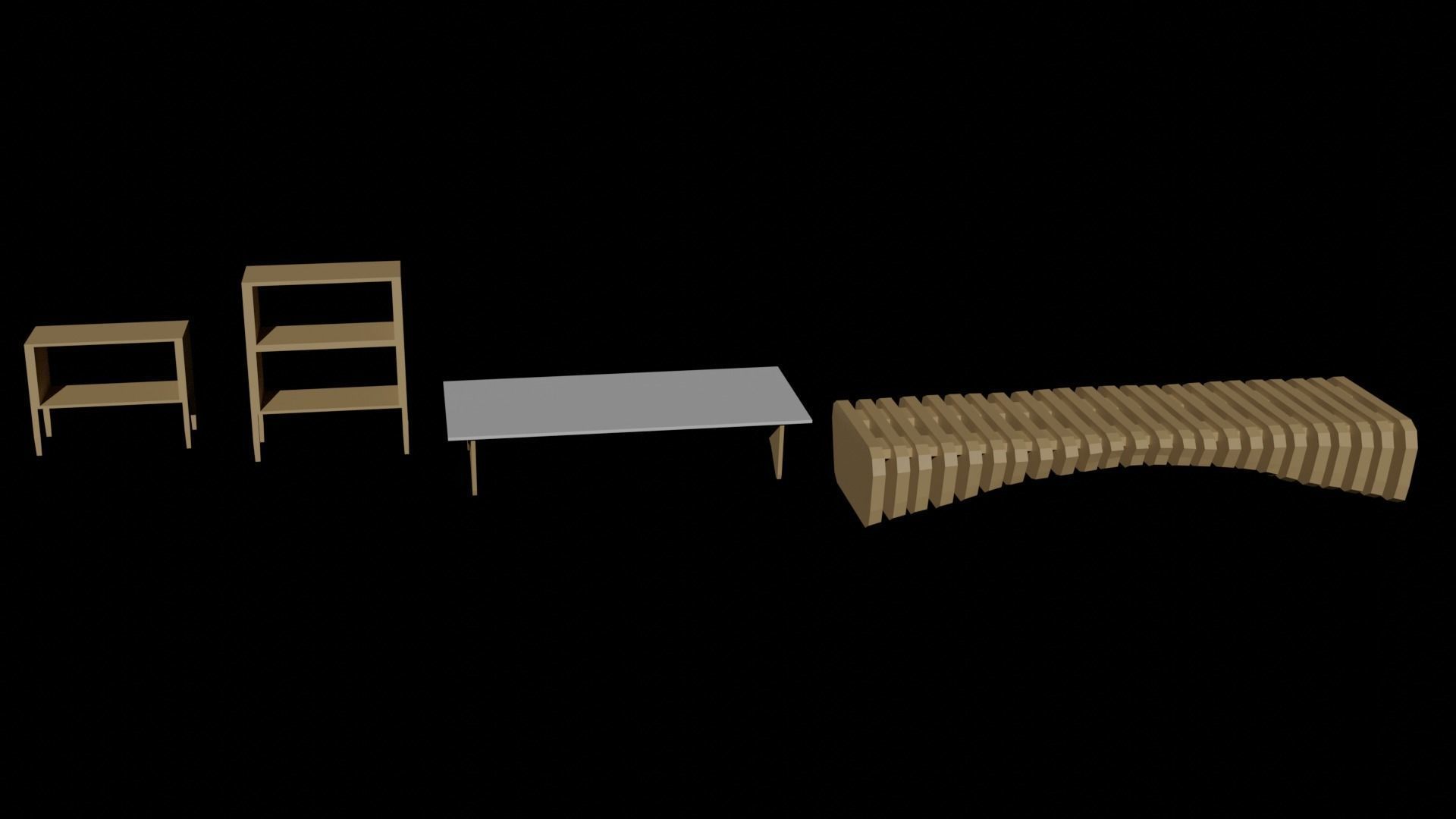 3D asset mobilya seti 2 CGTrader