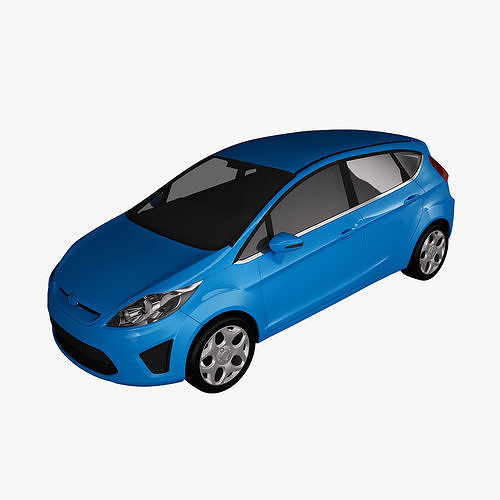 Ford Fiesta 2011 5-doors 3D model