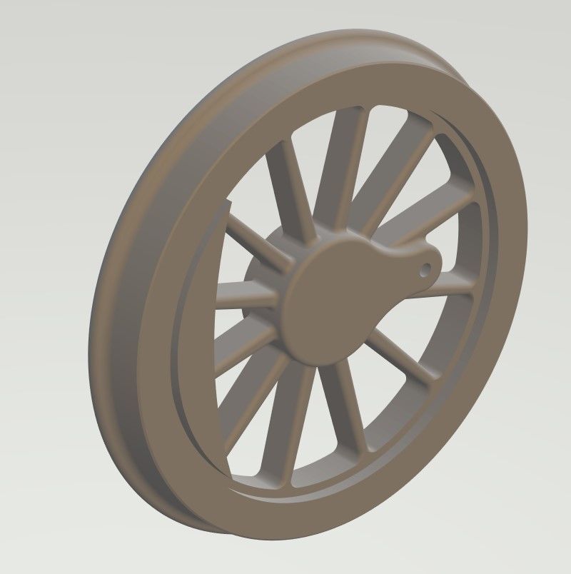 Tkh1 wheels 3D model 3D printable CGTrader