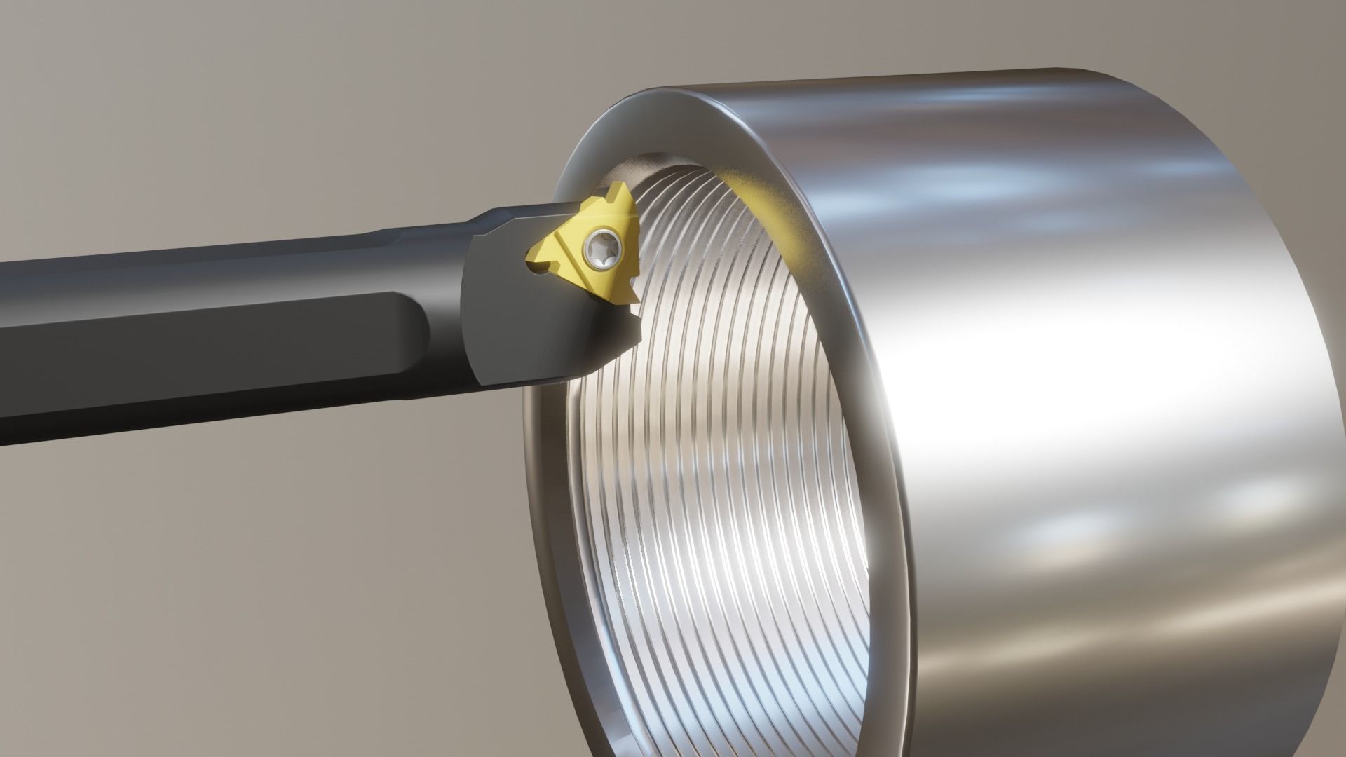 Set of turning tools 3D model CGTrader