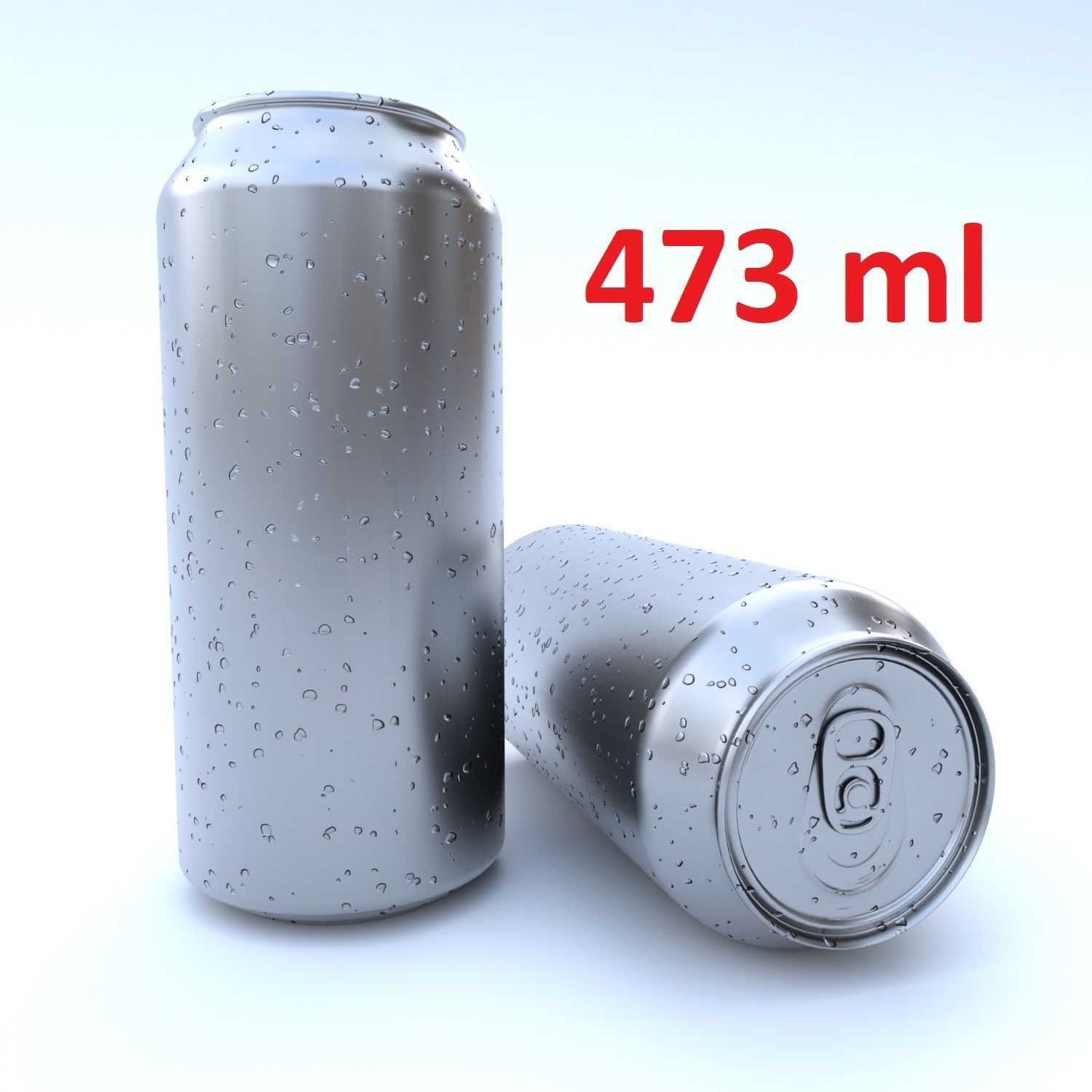 Beverage can 473 ml