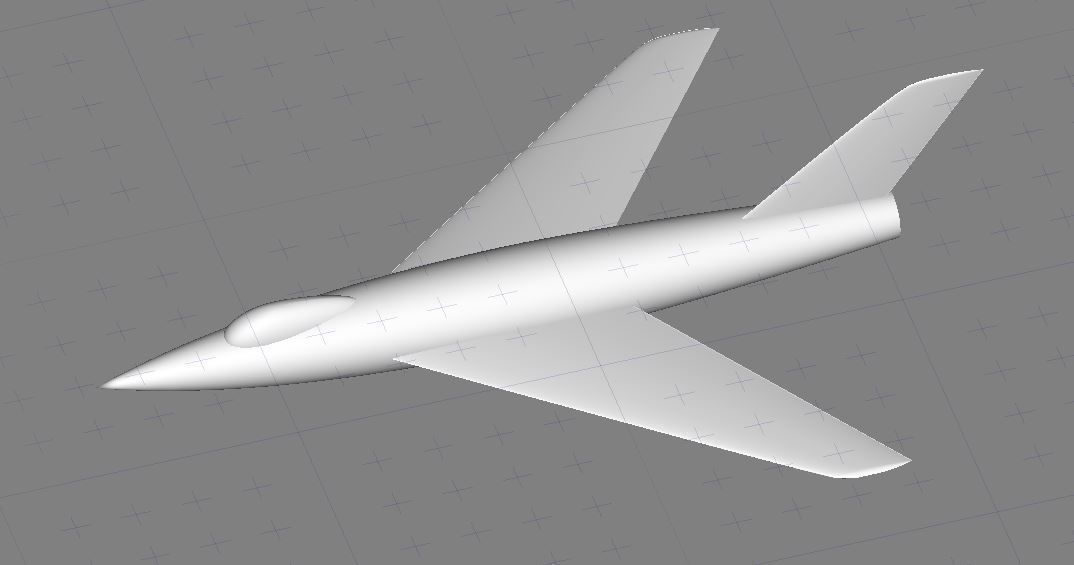 Rocket Plane free 3D model CGTrader