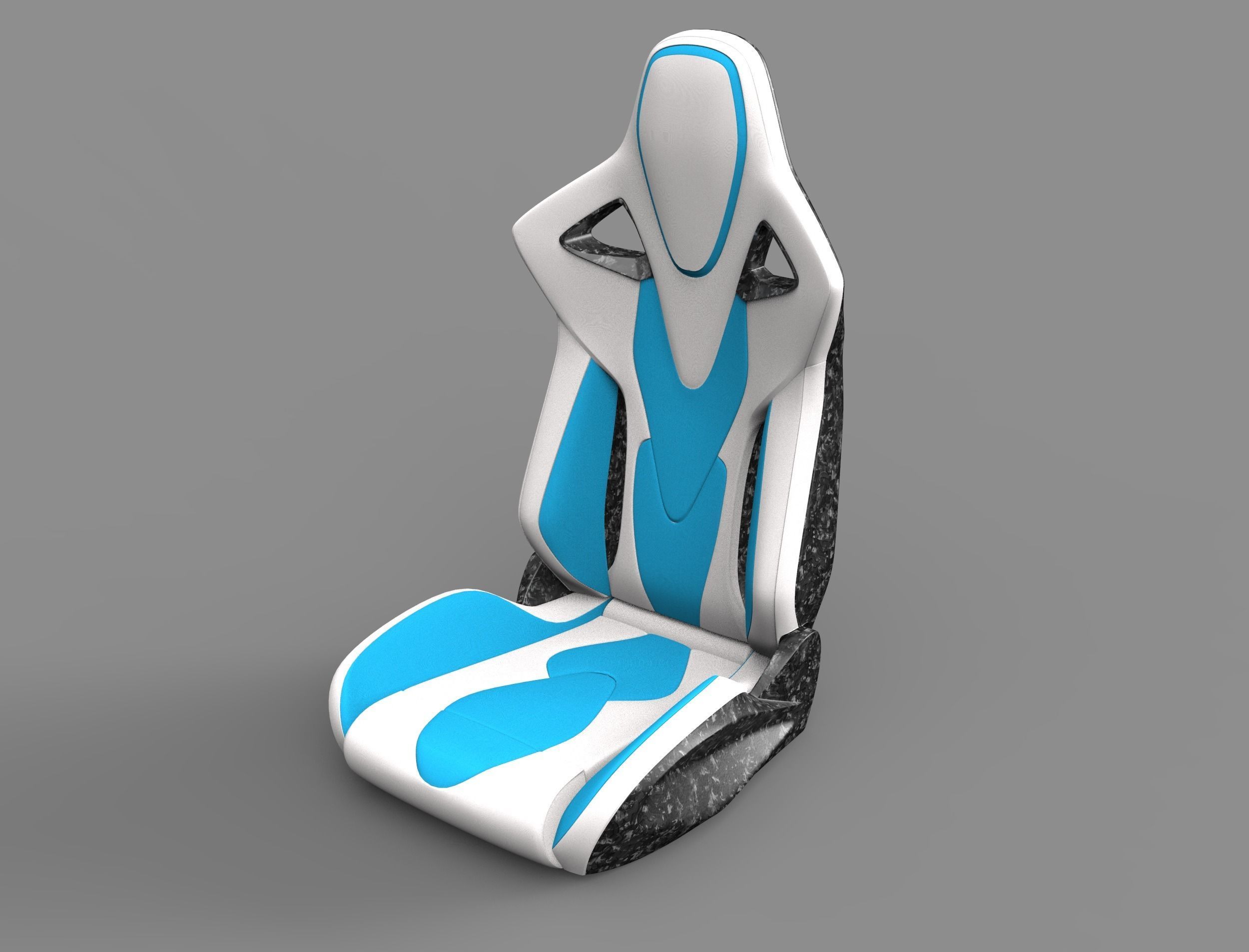 car seat 3D model CGTrader