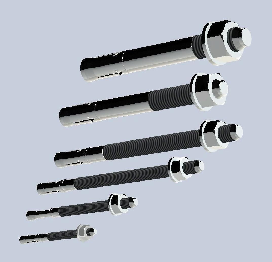 Anchor bolt free 3D model CGTrader