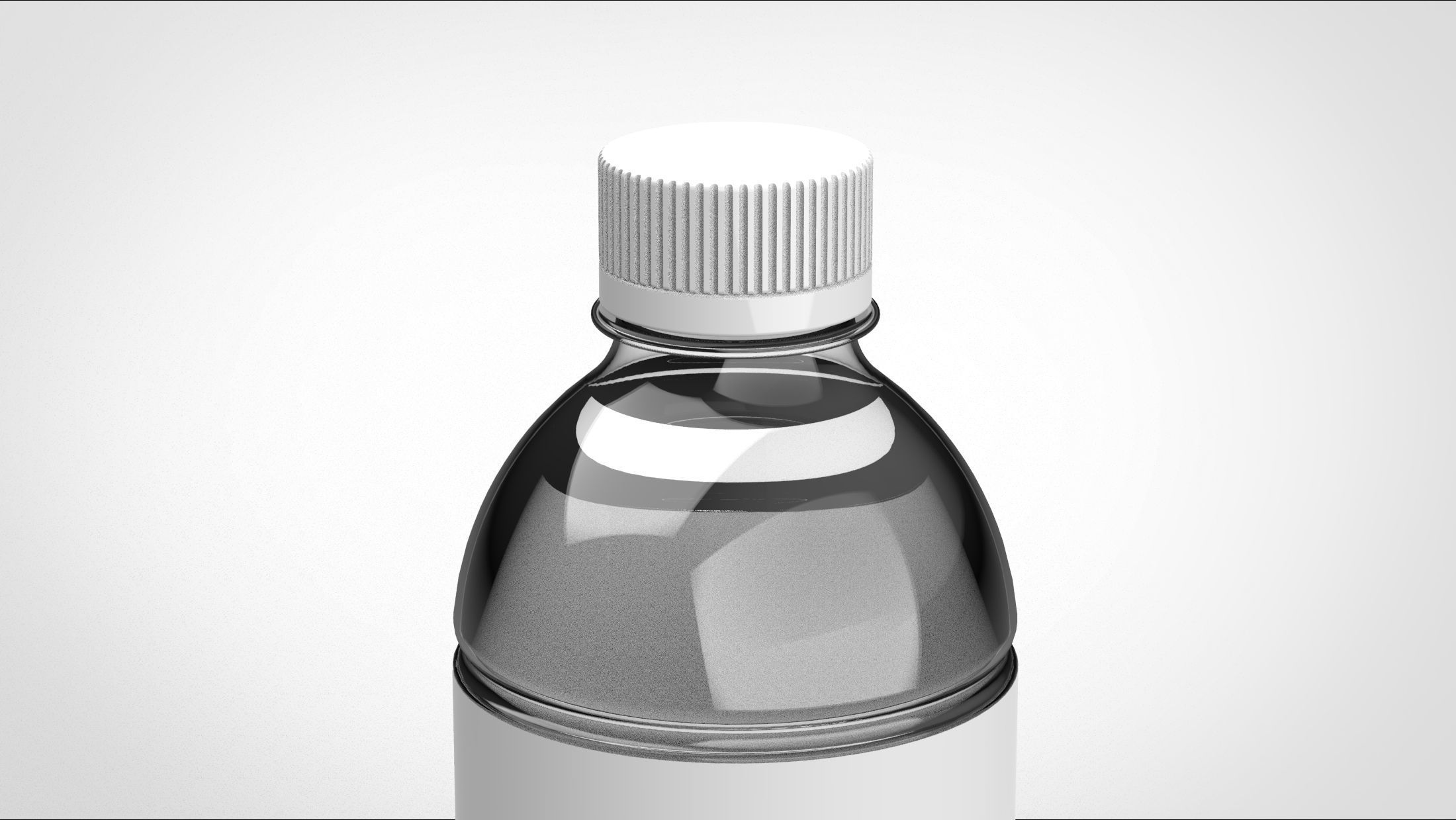 Water pet bottle 3D model CGTrader