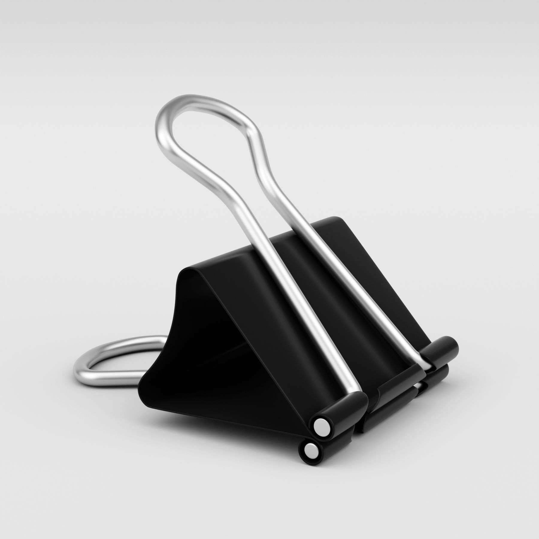 document Binder Clip 3D CGTrader