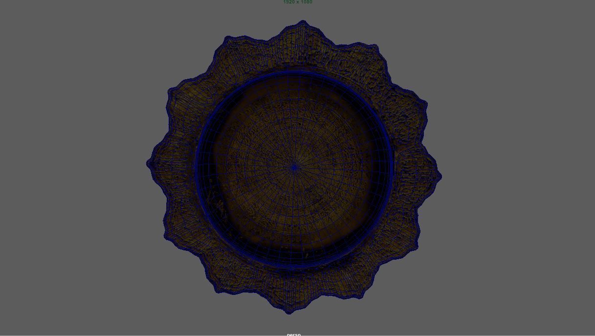 Phan Thai Pedestal tray 3D model CGTrader