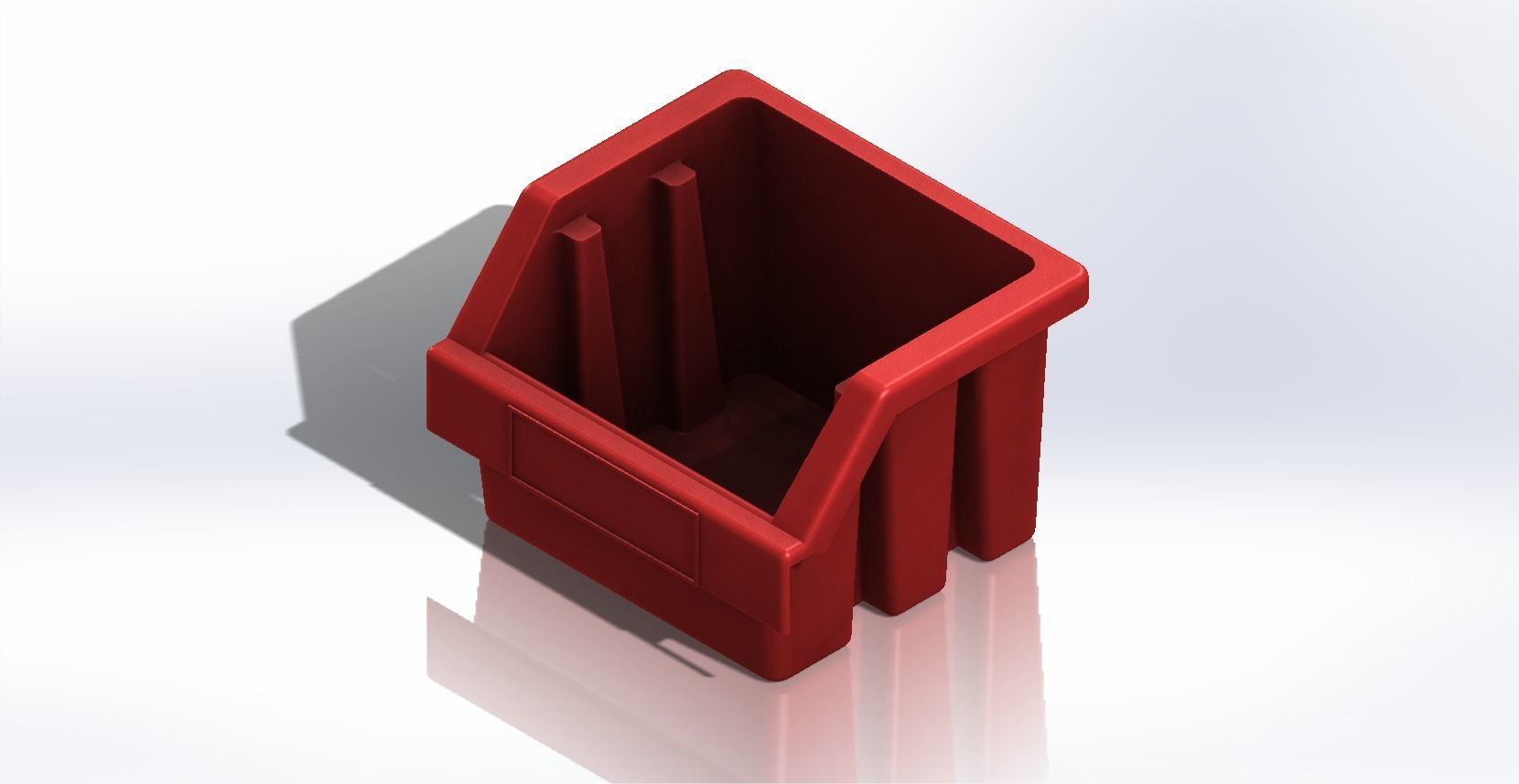 Ergobox storage bin 3D model 3D printable CGTrader