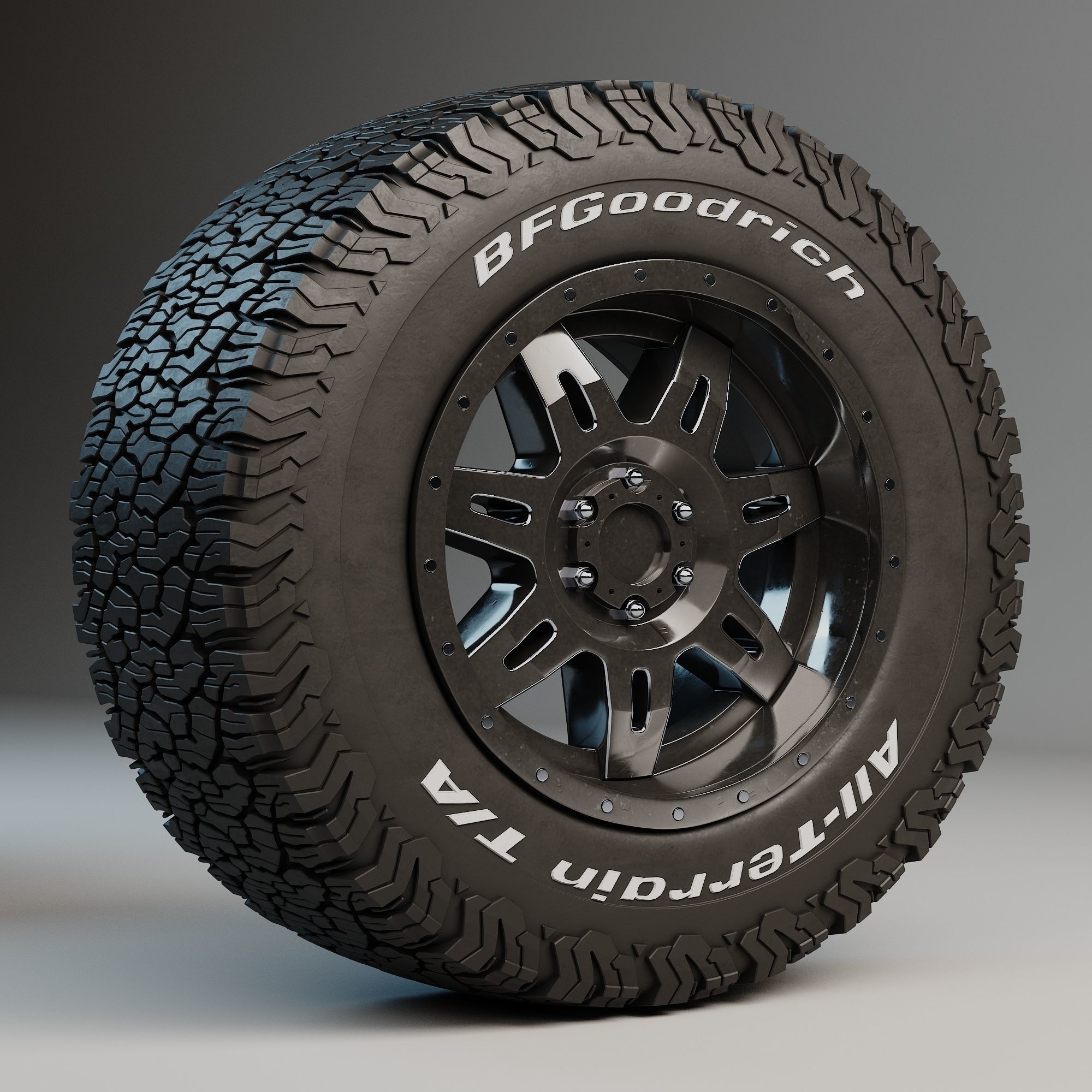 Off Road tire 3D model CGTrader
