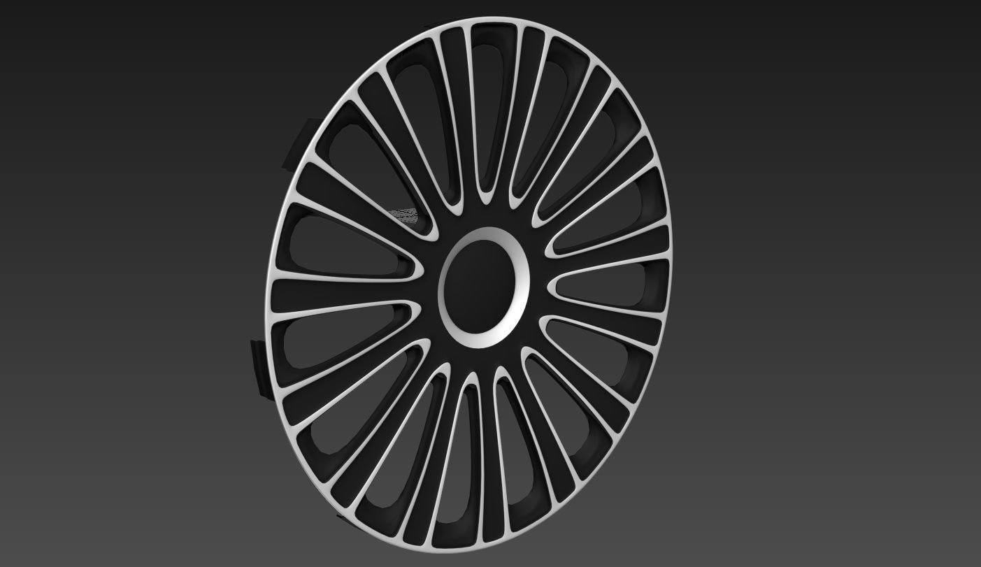 Argo Lemans Plastic car wheel cover 3D model CGTrader