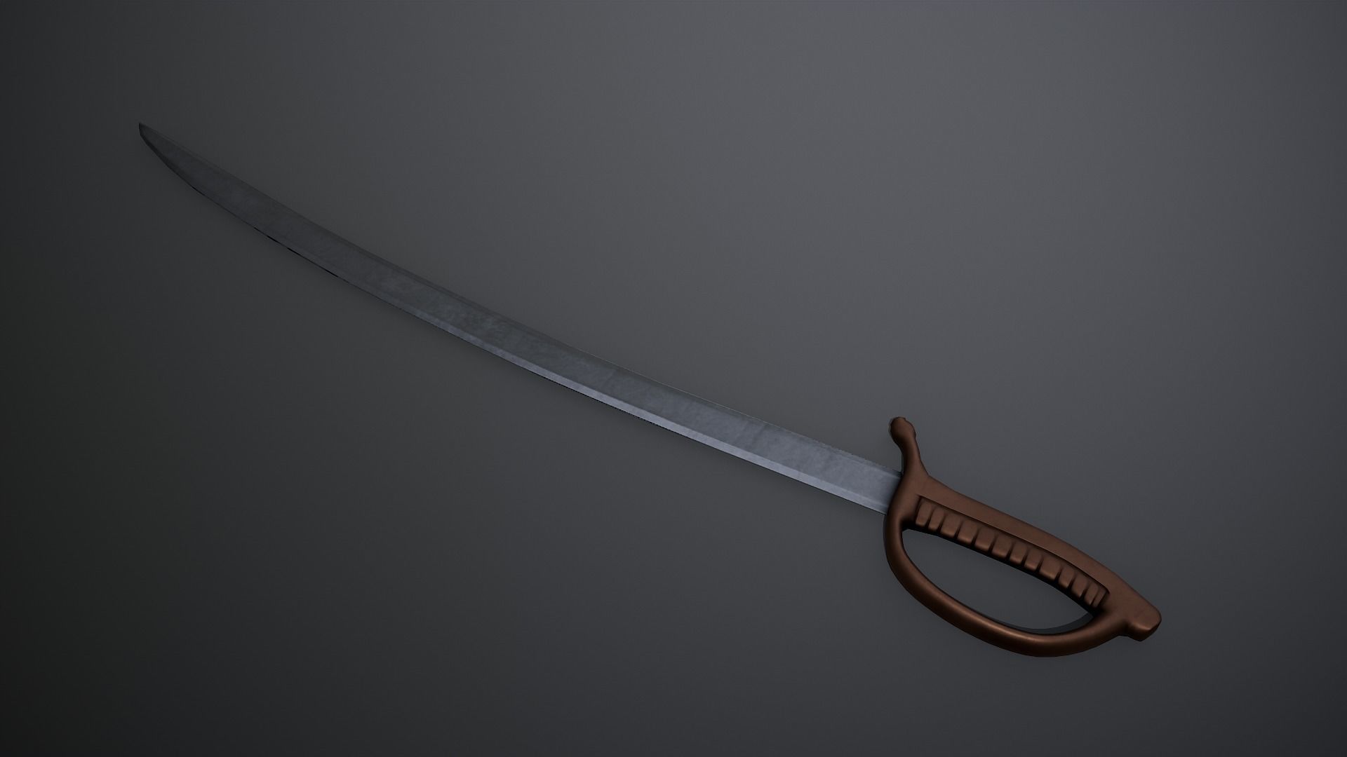 3D model low-poly PBR Saber | CGTrader